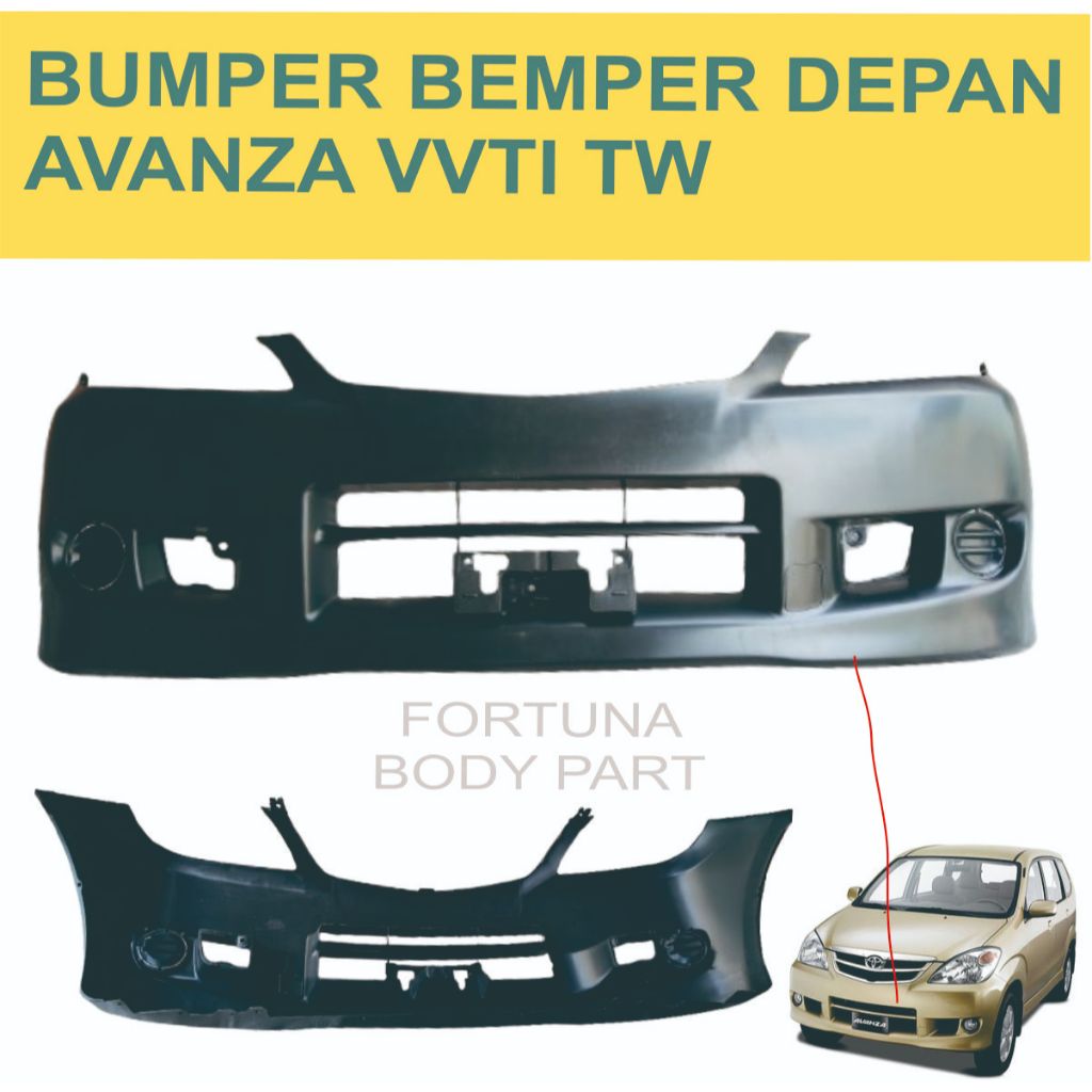 BUMPER BEMPER DEPAN AVANZA VVTI TW