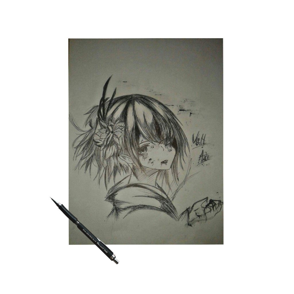 

Gambar sketsa, anime