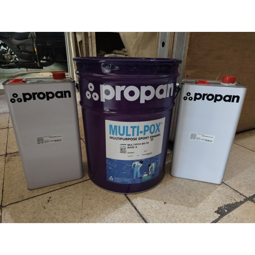 Cat Epoxy Lantai Multipox 24 Liter Set (Tinting)