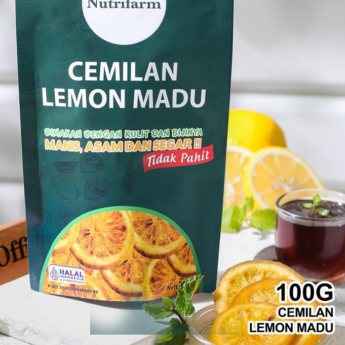 

CEMILAN LEMON DAN MADU 100GR ORIGINAL MANISAN LEMON MANIS ASAM DAN SEGAR VIRAAAALLL