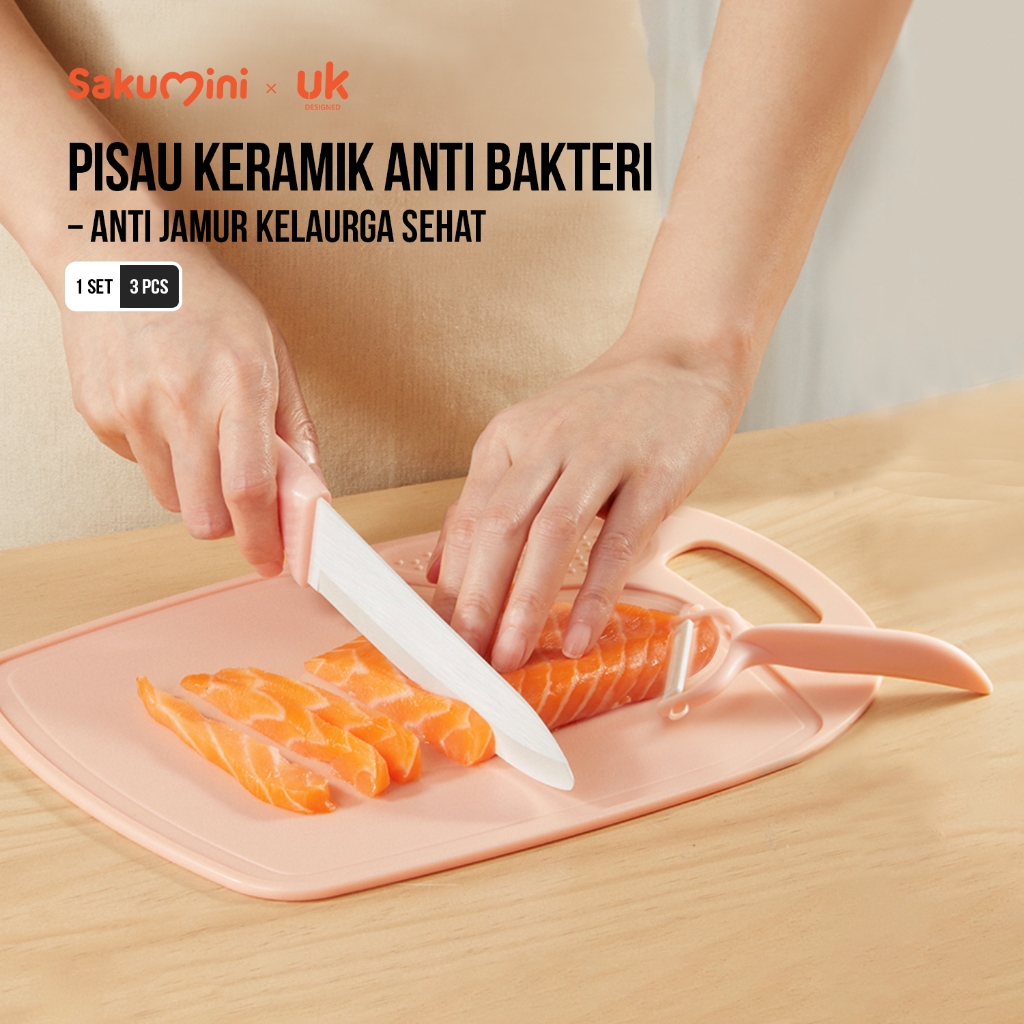 SakuminiKnife Alat Masak Kitchenware Mpasi Bayi Set