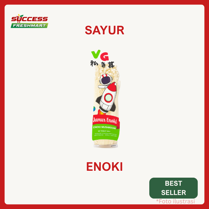 

Jamur Enoki Segar