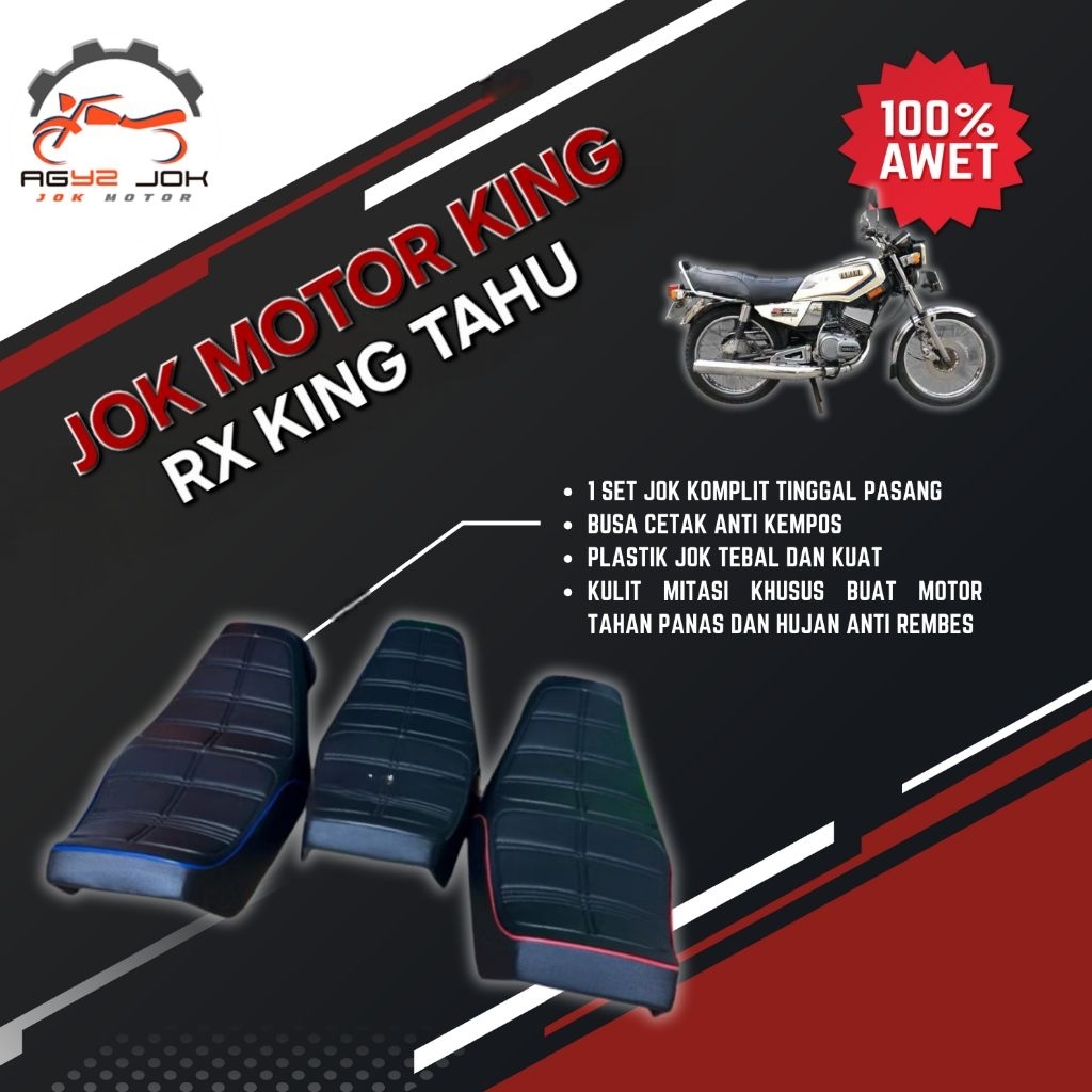jok motor rx king tahu ceper lis warna jok yamaha rx king variasi