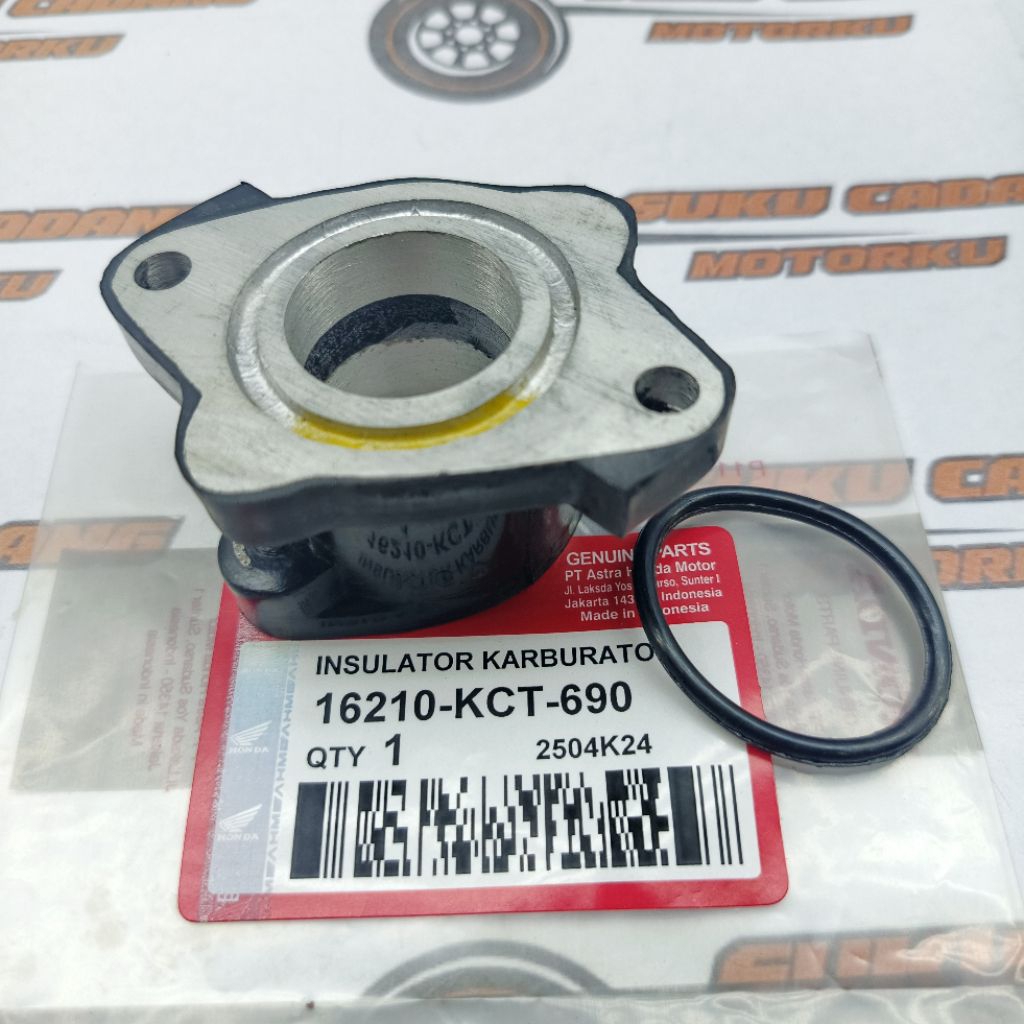 16210-KCT-690 CARBURATOR INSULATOR - GL MAX MEGA PRO