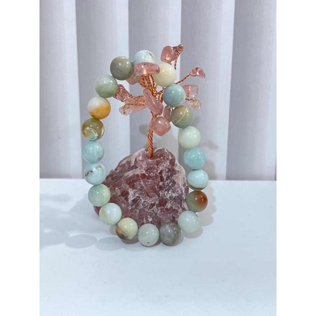 Gelang Amazonite 8mm/Gelang Amazonite/Amazonite bracelet/Gelang Batu Natural