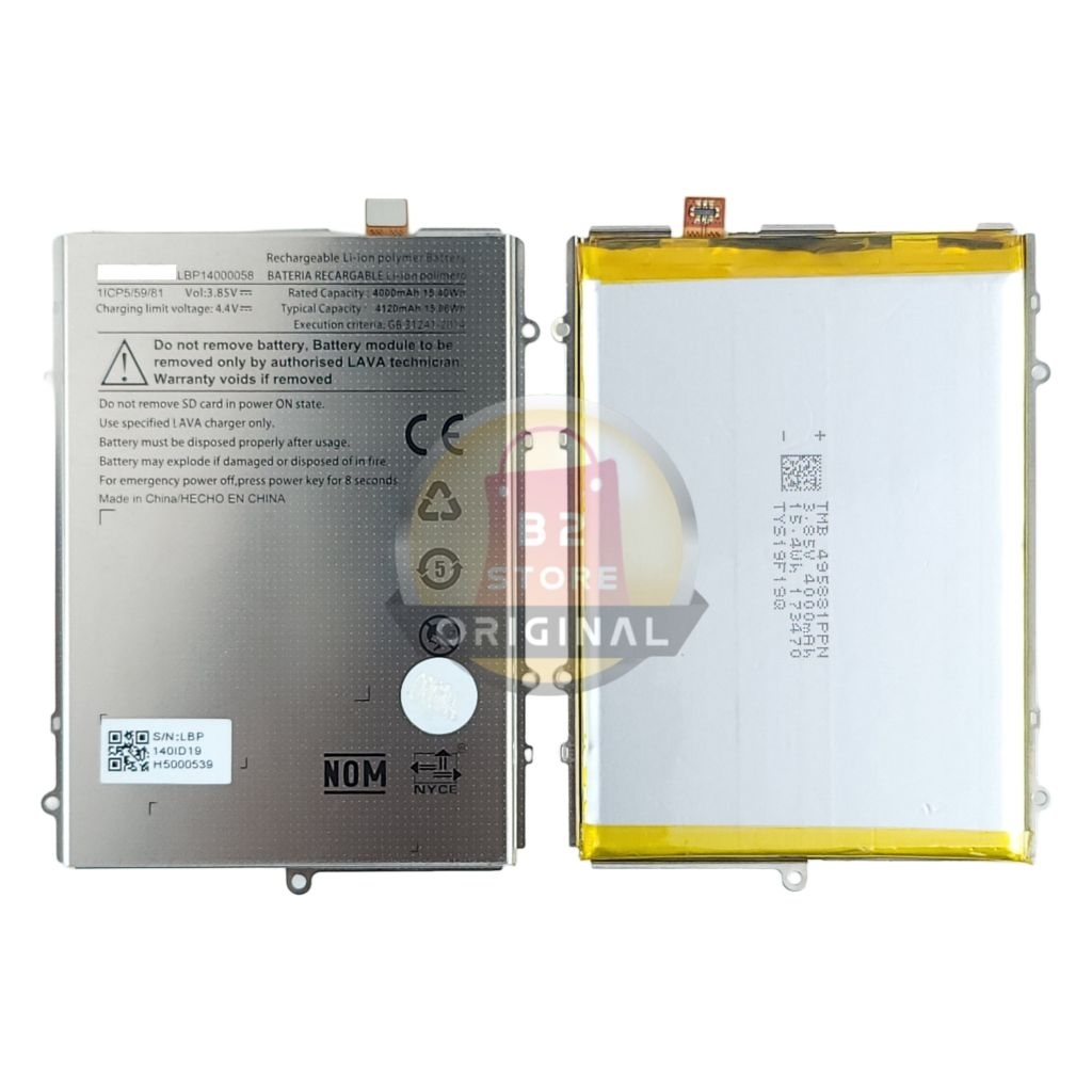 BATERAI LBP14000058 FOR LAVA V+ 6 PRIME / V PLUS 6 PRIME BATTERY
