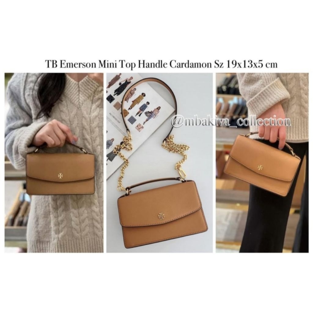TB Emerson Mini Top Handle Cardamon