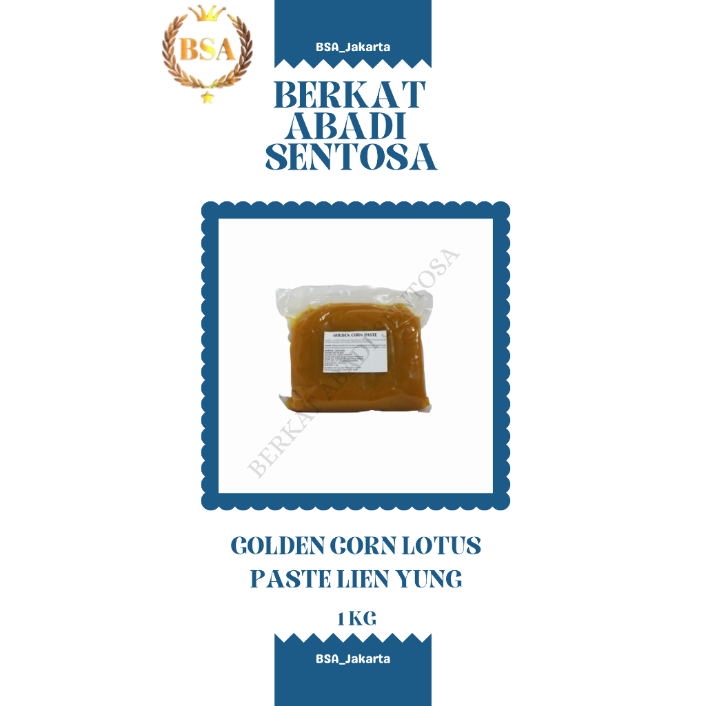 

GOLDEN CORN LOTUS PASTE LIEN YUNG (1 KG)