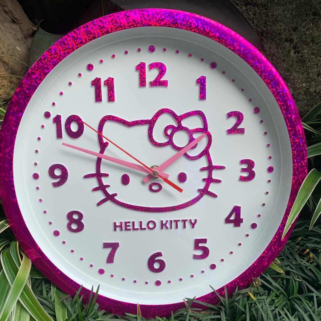 jam dinding 333555 karakter bling/ jam dinding karakter lucu/jam dinding unik/DORAEMON/Hellokiti