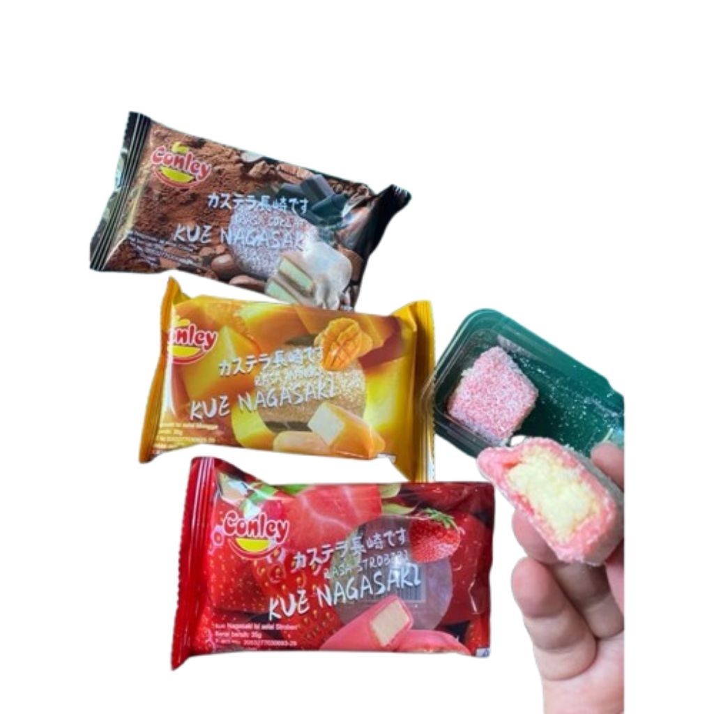 

Conley Kue Nagasaki Mochi Salju Viral Bolu Khas Jepang Aneka Rasa
