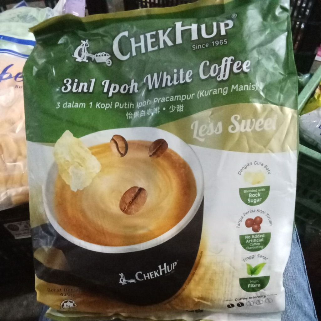 

chek hup 3in1 ipoh white coffe 420g(12×35gr)