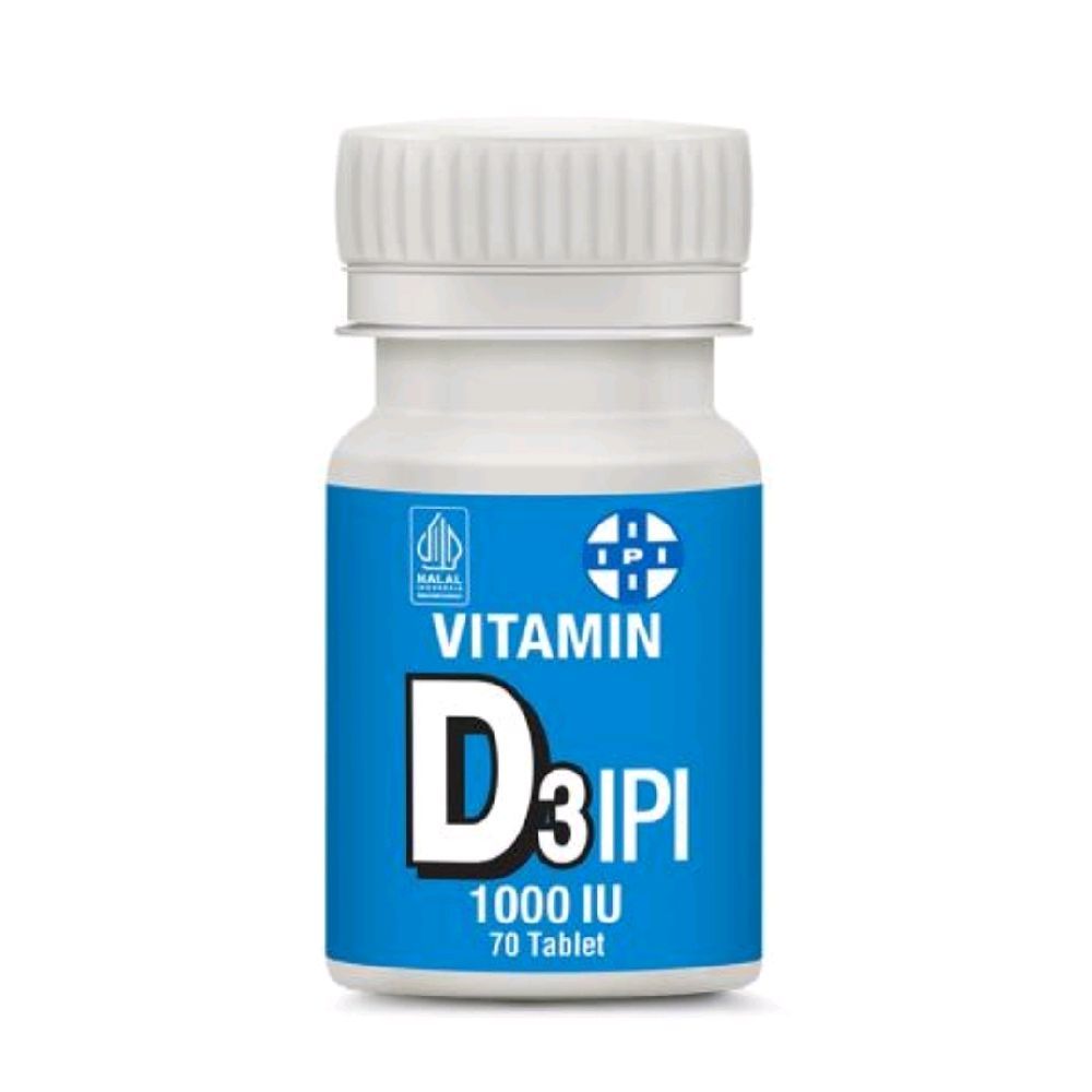 Vitamin D3 1000 IU IPI 70 Tablet