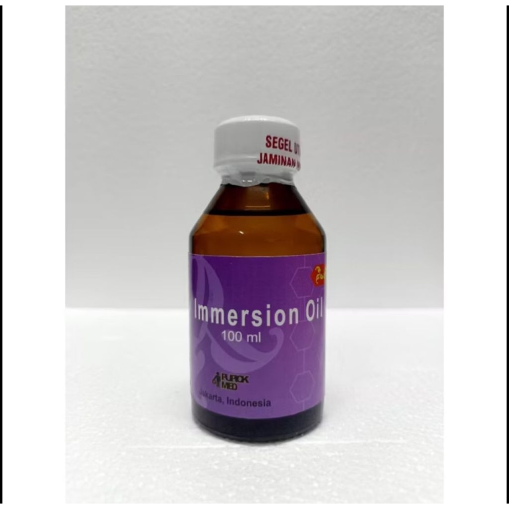 Immersion Oil 100ml / Oil Imersi / plumas  Mikroskop / minyak mikroskop