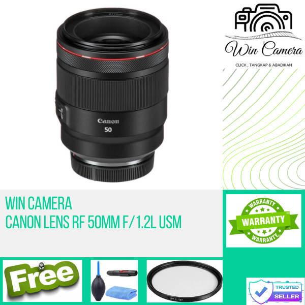 Canon Rf 50mm f1.2L USM Lens Canon Rf 50mm f1.2L USM Rf 50mm f1.2L USM Garansi Distributor