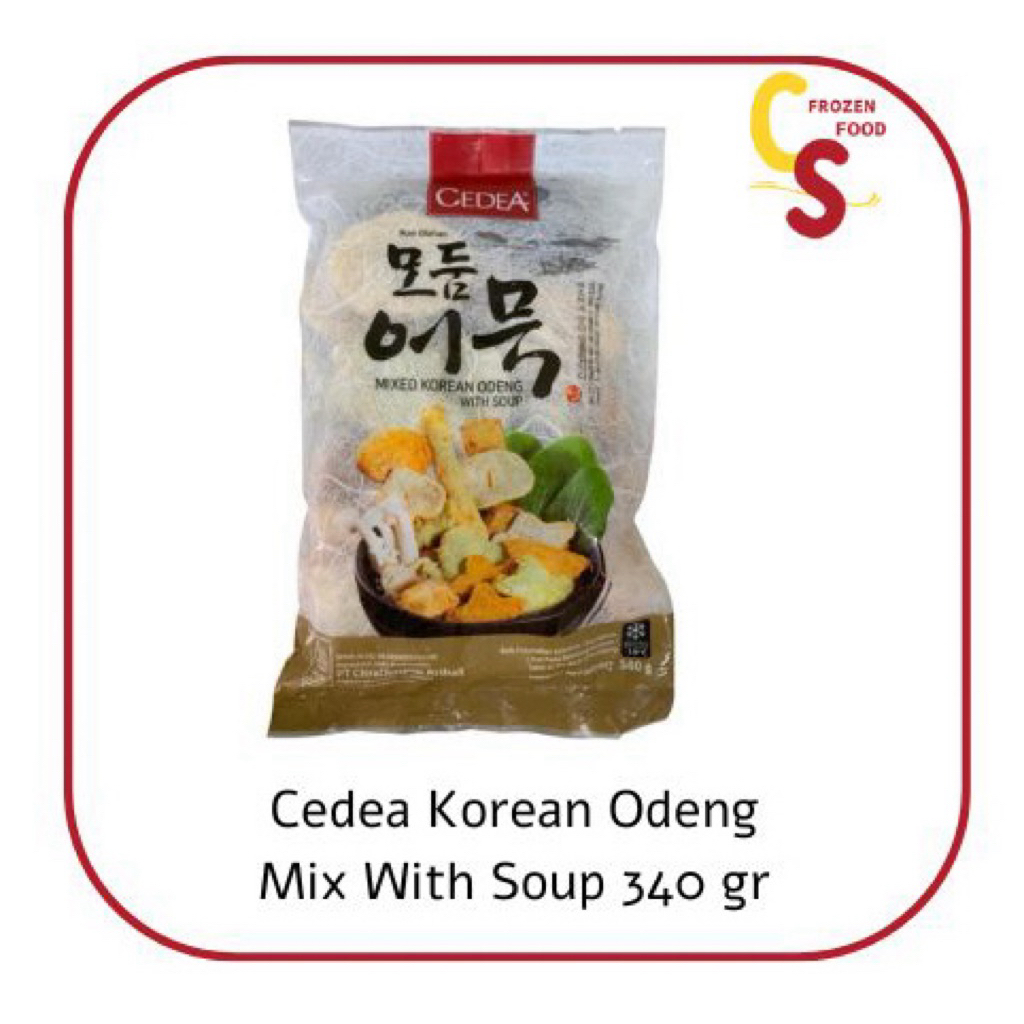 

Cedea Korean Odeng Mix With Soup 340 gr