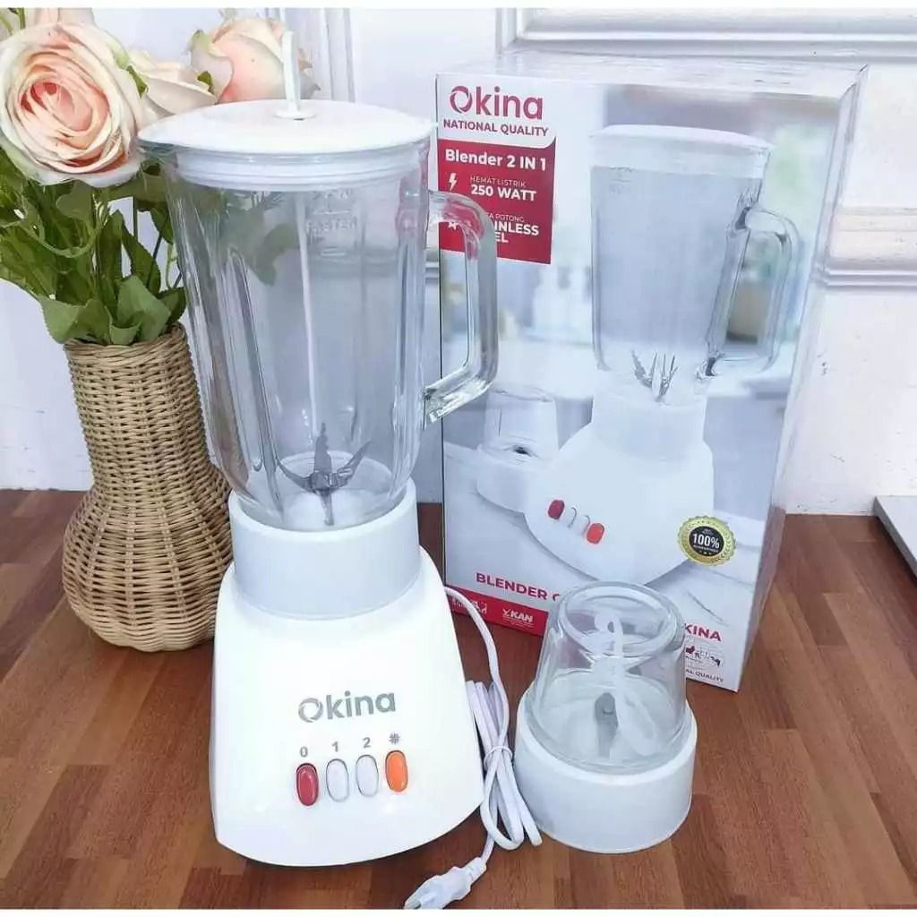 Blender National Okina 2in1/ Blender National/Blender kaca National Okina