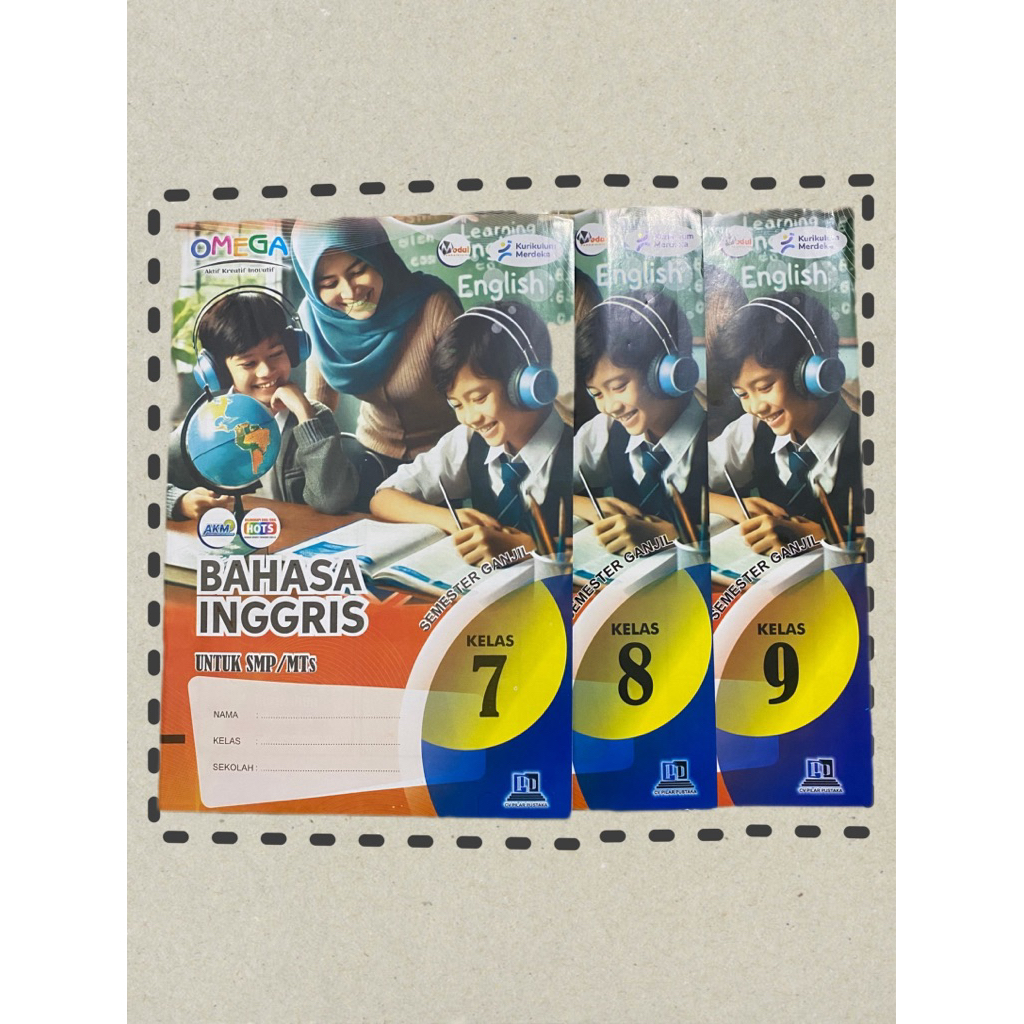 (Free Kunci Jawaban) LKS Omega Bahasa Inggris Semester Ganjil SMP MTs Kurikulum Merdeka Terbaru