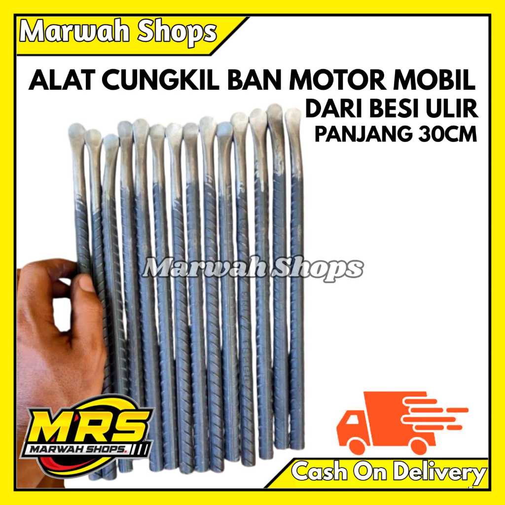 Alat Cungkil Pencongkel Ban Sepeda Ban Motor Bahan Besi isi 3