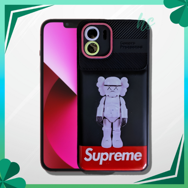Case Oppo A15 A15S A35 2021 A16 A16S A17 A5S A7 F9 A12 A11K A54 4G Casing Kaws Supreme