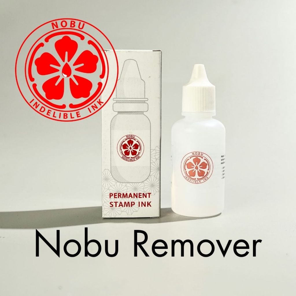 

Nobu Ink Remover - Pembersih Penghapus Tinta Stempel, Alat Stempel dan Bantalan