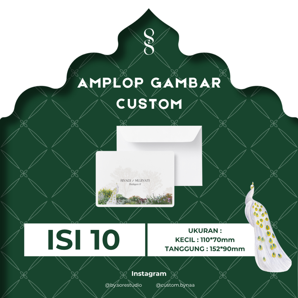 

Sorestudioprint - AMPLOP SUMBANGAN CUSTOM DESAIN DAN TEKS( ISI 10 PCS - SEHARI JADI )