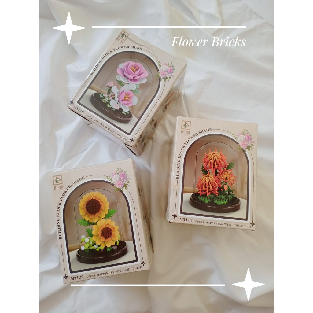 Flower Bricks – Lego Bunga Set