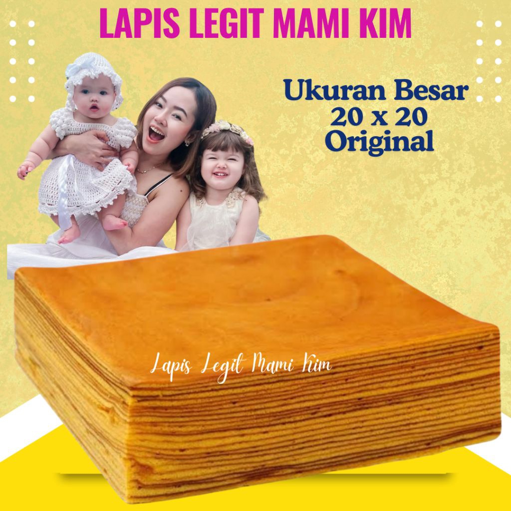 

Lapis Legit Mami Kim Premium Original 20 x 20