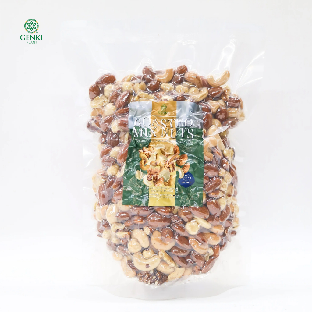

Genki Plant Kacang Campur Panggang / Roasted Mix Nut - 1 Kg
