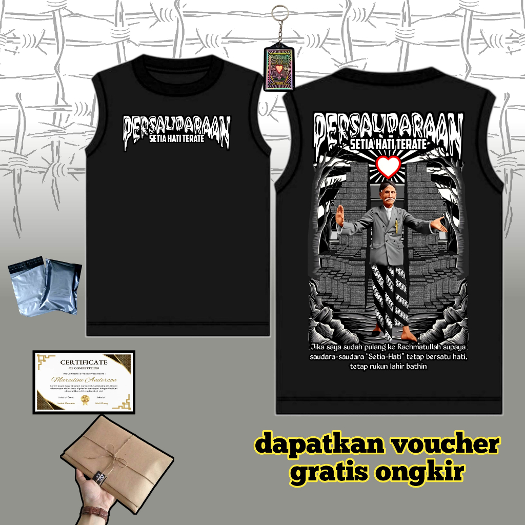 kaos distro eyang suro psht madiun / baju setia hati terate eyang suro terbaru