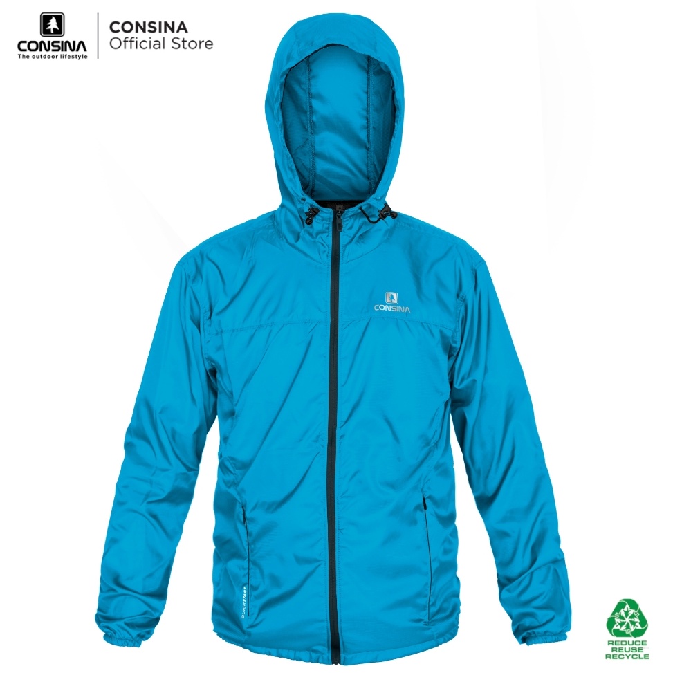 KODE Y16X Consina Quick Start Jaket Super Light Outdoor  Hiking Sepeda Travel Running Packable