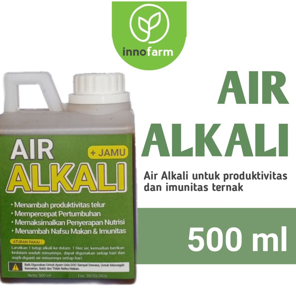 [INNOFARM] Air Alkali + Jamu untuk Ayam – 500 ml