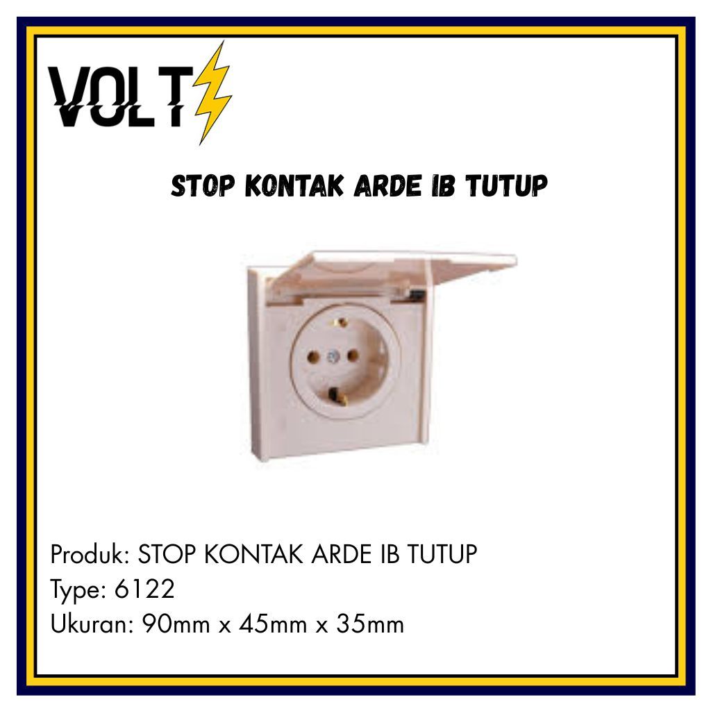 STOP KONTAK DINDING TUTUP STOP KONTAK SAFETY STOP KONTAK ARDE IB TUTUP