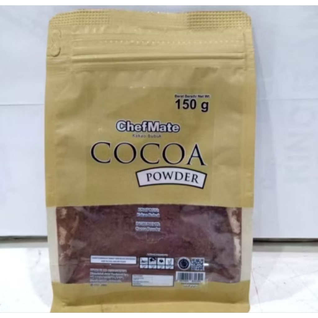 

COCOA POWDER CHEFMATE REDDISH KEMASAN 150GRAM /COCOA COKLAT