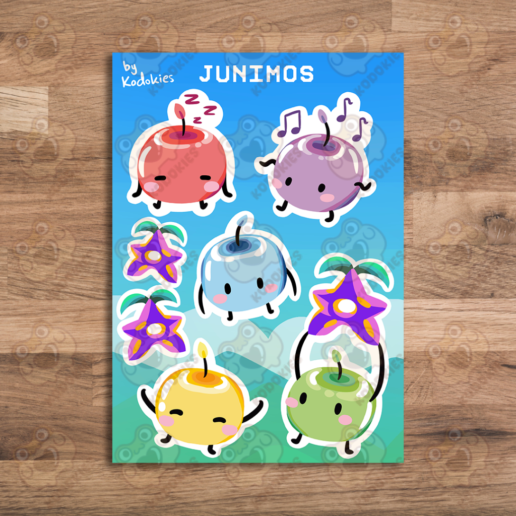 

Junimos Sticker | Stiker Junimo | Stardew Valley Merch / Fanmerch