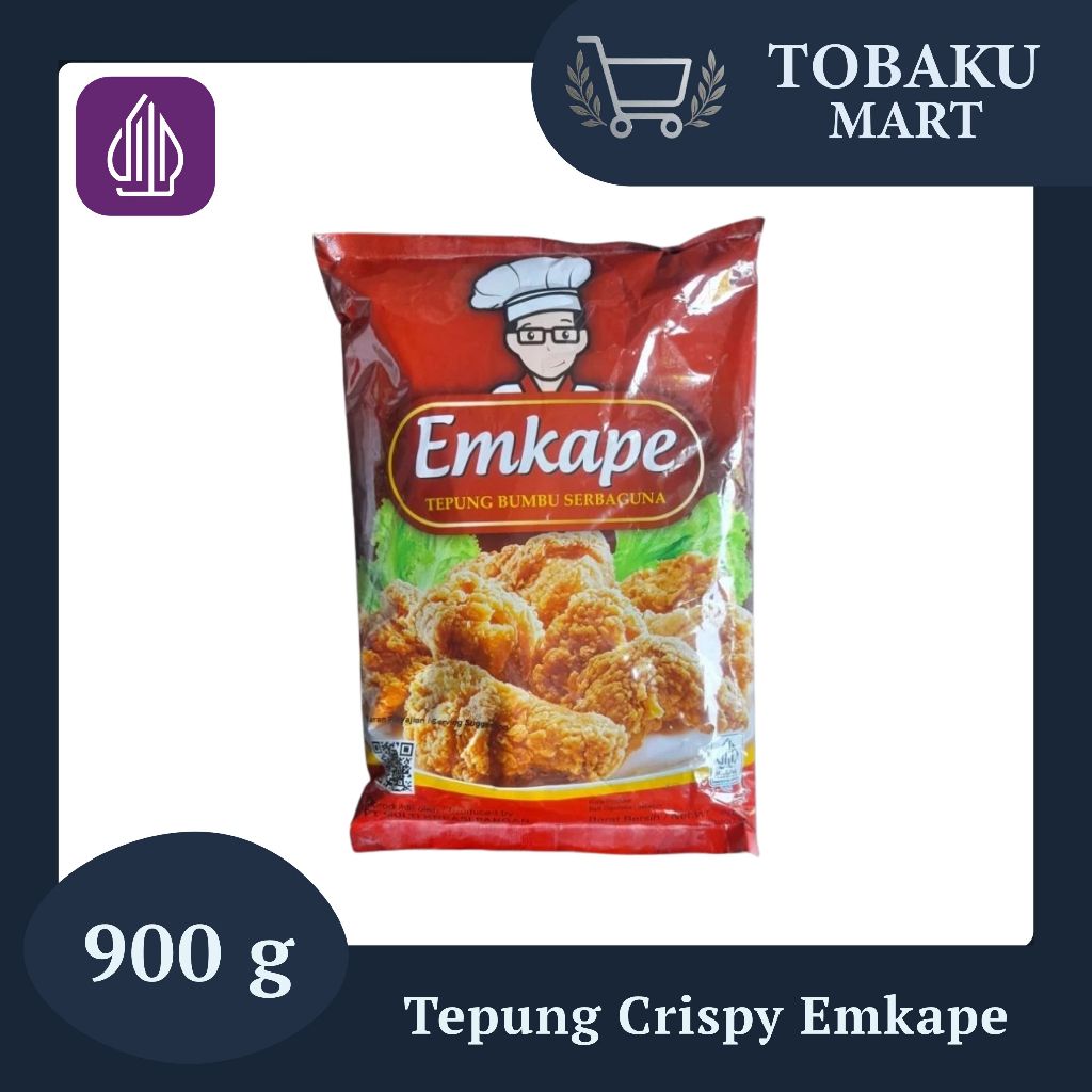 

EMKAPE TEPUNG CRISPY 900 GR / 1 KG / TEPUNG BUMBU PRAKTIS UNTUK GORENGAN RENYAH TAHAN LAMA / COCOK UNTUK AYAM GORENG, TEMPE, TAHU, JAMUR, DAN CAMILAN KERING / TEPUNG GORENG KRISPI UNTUK RUMAHAN, CATERING, DAN JUALAN CEMILAN