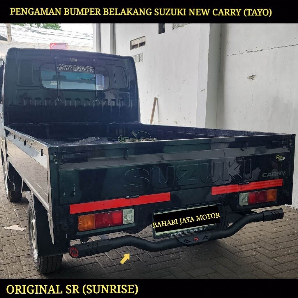 Pengaman bumper belakang suzuki new carry(carry kotak/carry tayo)