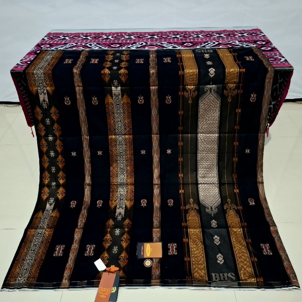 Sarung BHS Excellent JGF Bronze Premium Mercerized Songket Timbul
