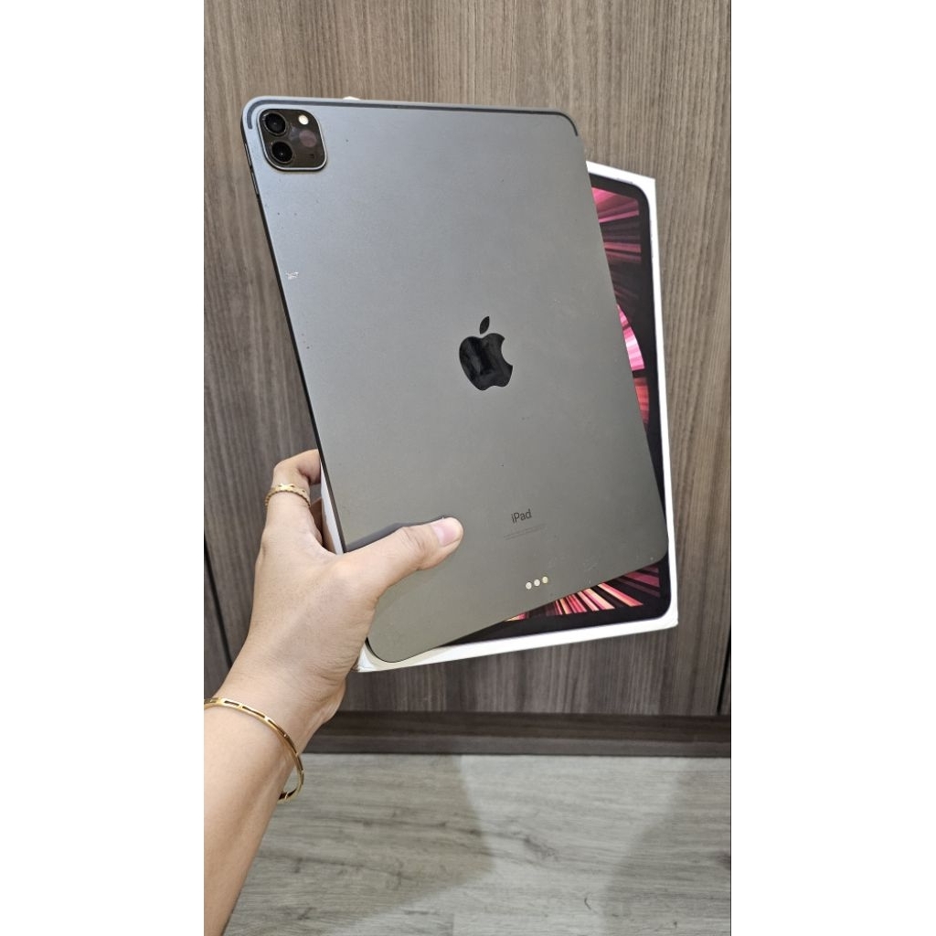Ipad Pro M1, 128 Gb, Wifi Only, Fullset, seken, 11 inch, grey