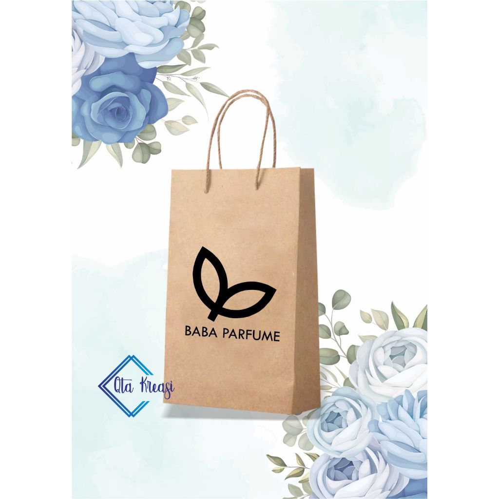 

Paperbag parfum custom murah 9*5*13