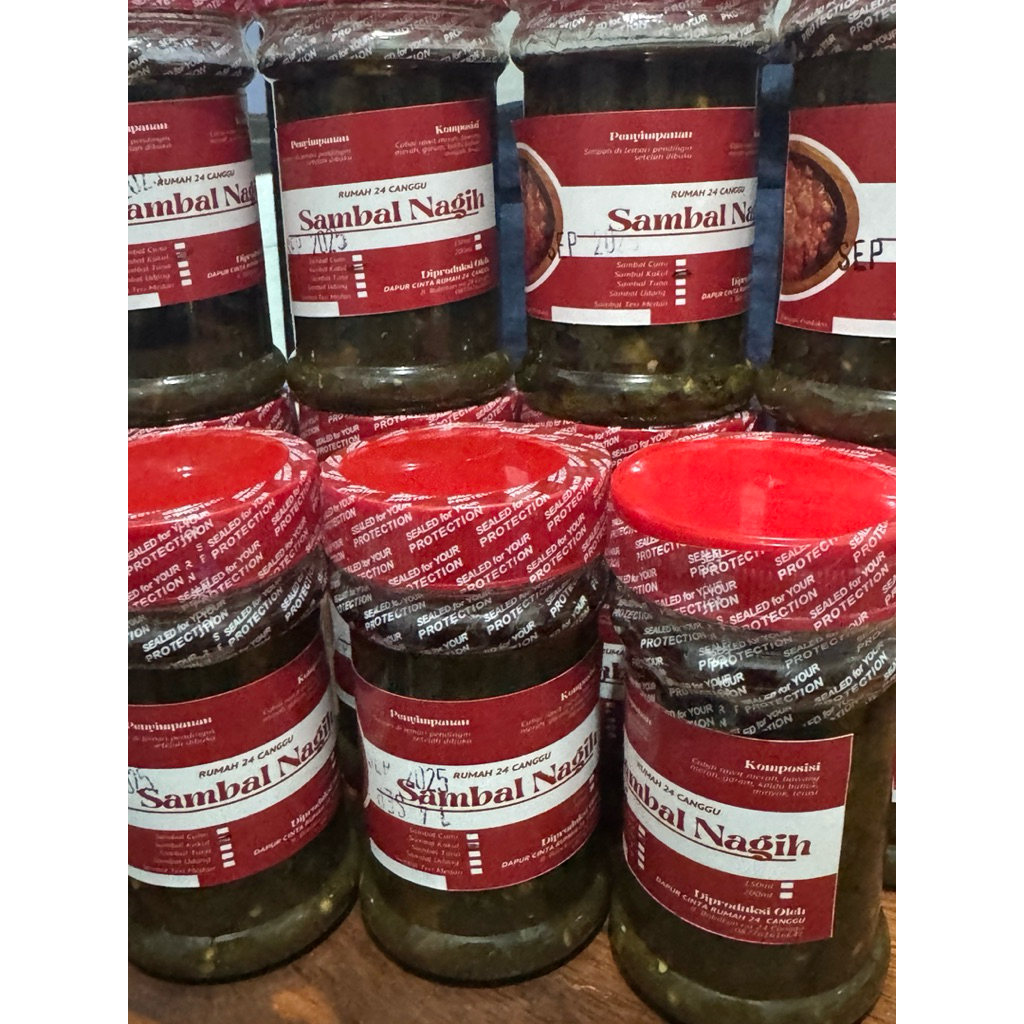 

sambal kakul/cumi/tuna/udang/teri