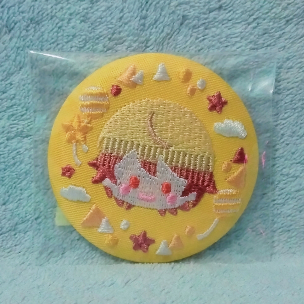 Embroidery Can Badge Tenma Tsukasa Wonderlands x Showtime | Project Sekai Colorful Stage feat. Hatsu