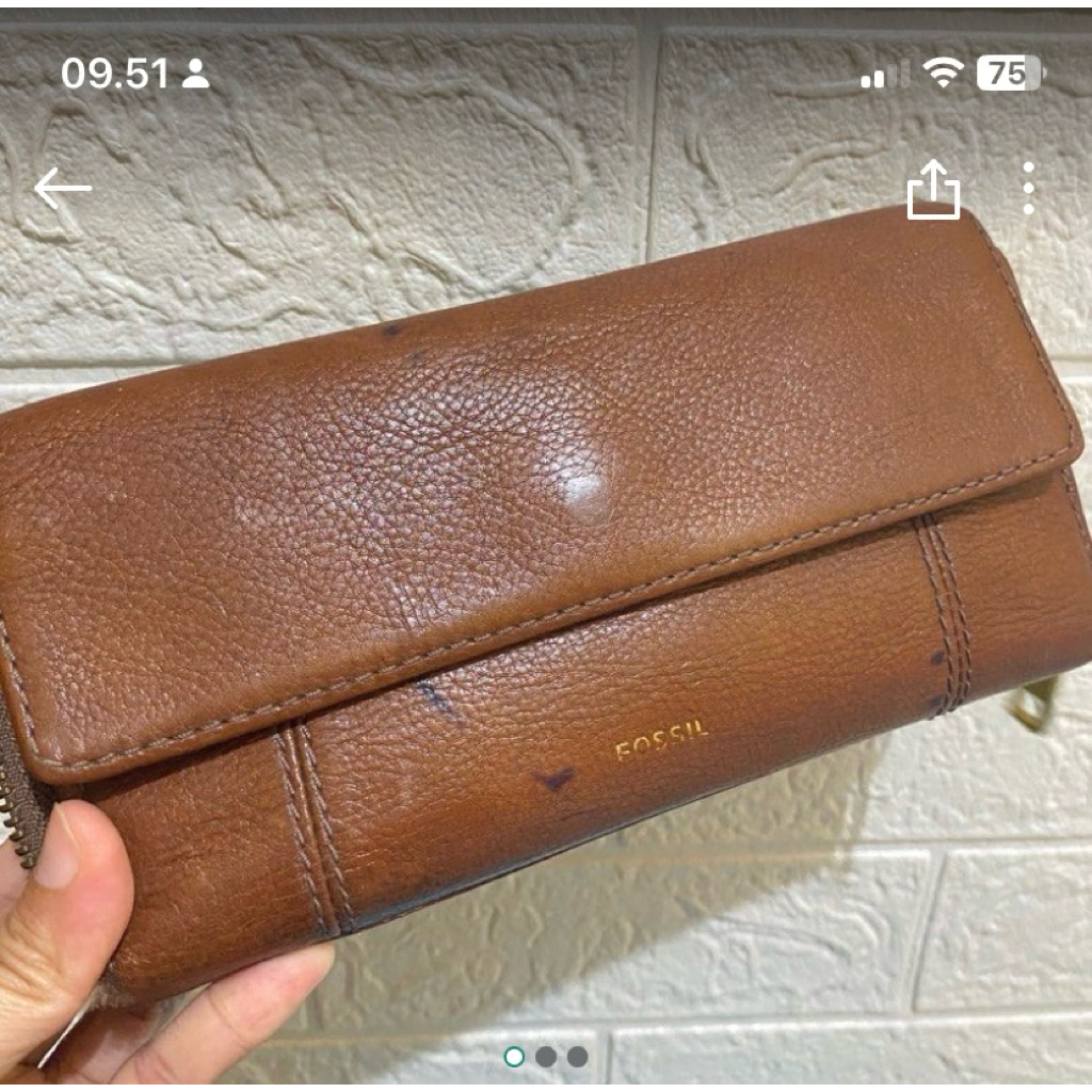 Dompet Fossil Jori Second like New