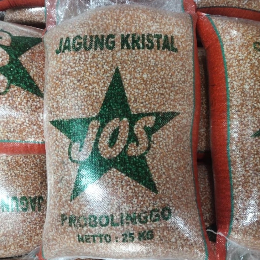 JAGUNG KRISTAL PAKAN BURUNG MERPATI 25 KG