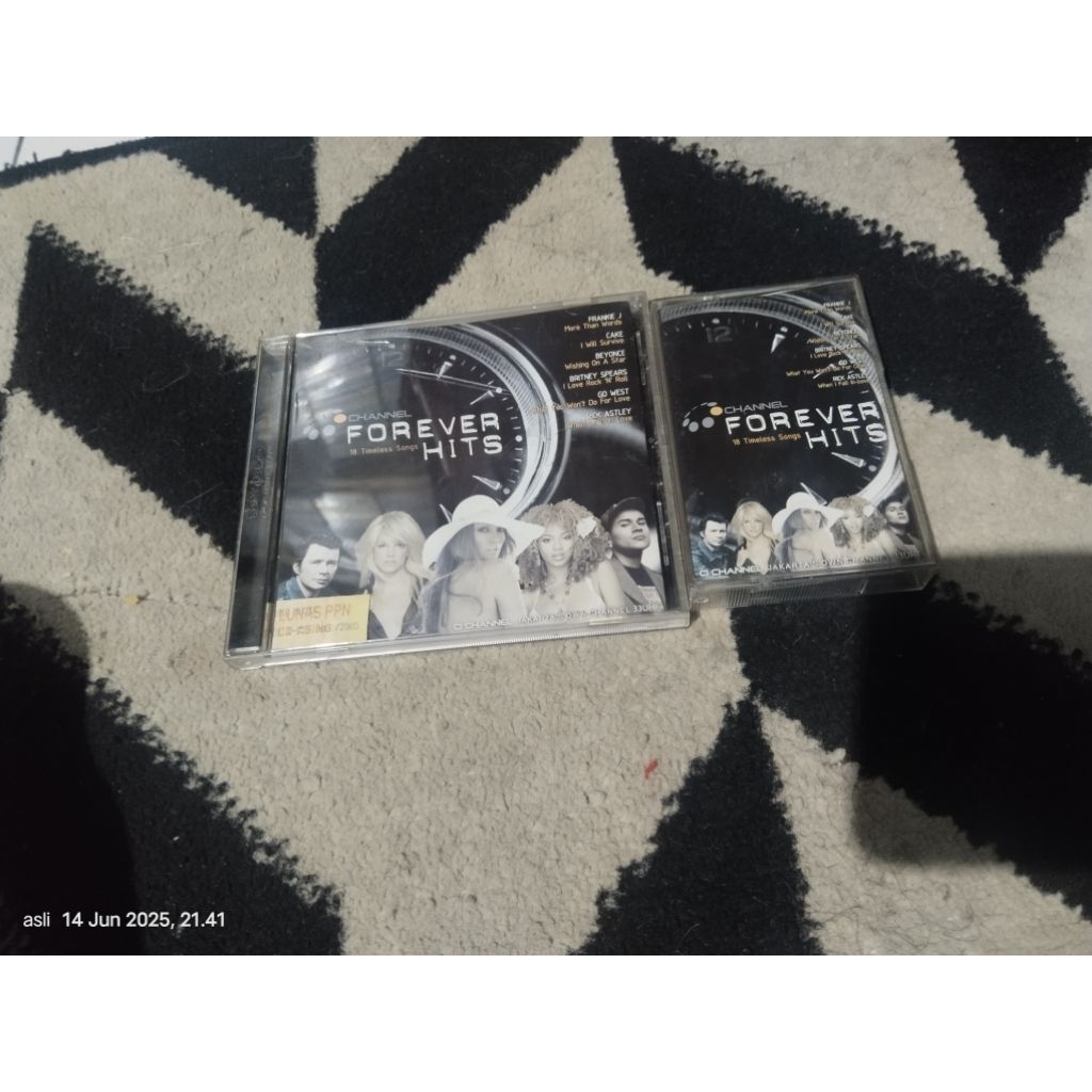 cd dan kaset forever hits sepaket