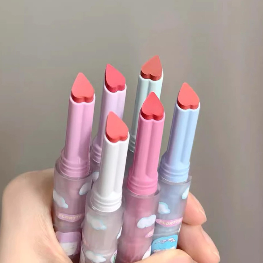 (READY STOCK) Flortte Wackky Lip Paste Girls Dormitory Solid Lipstick Lip Mud Lip Clay Lip Matte Pew