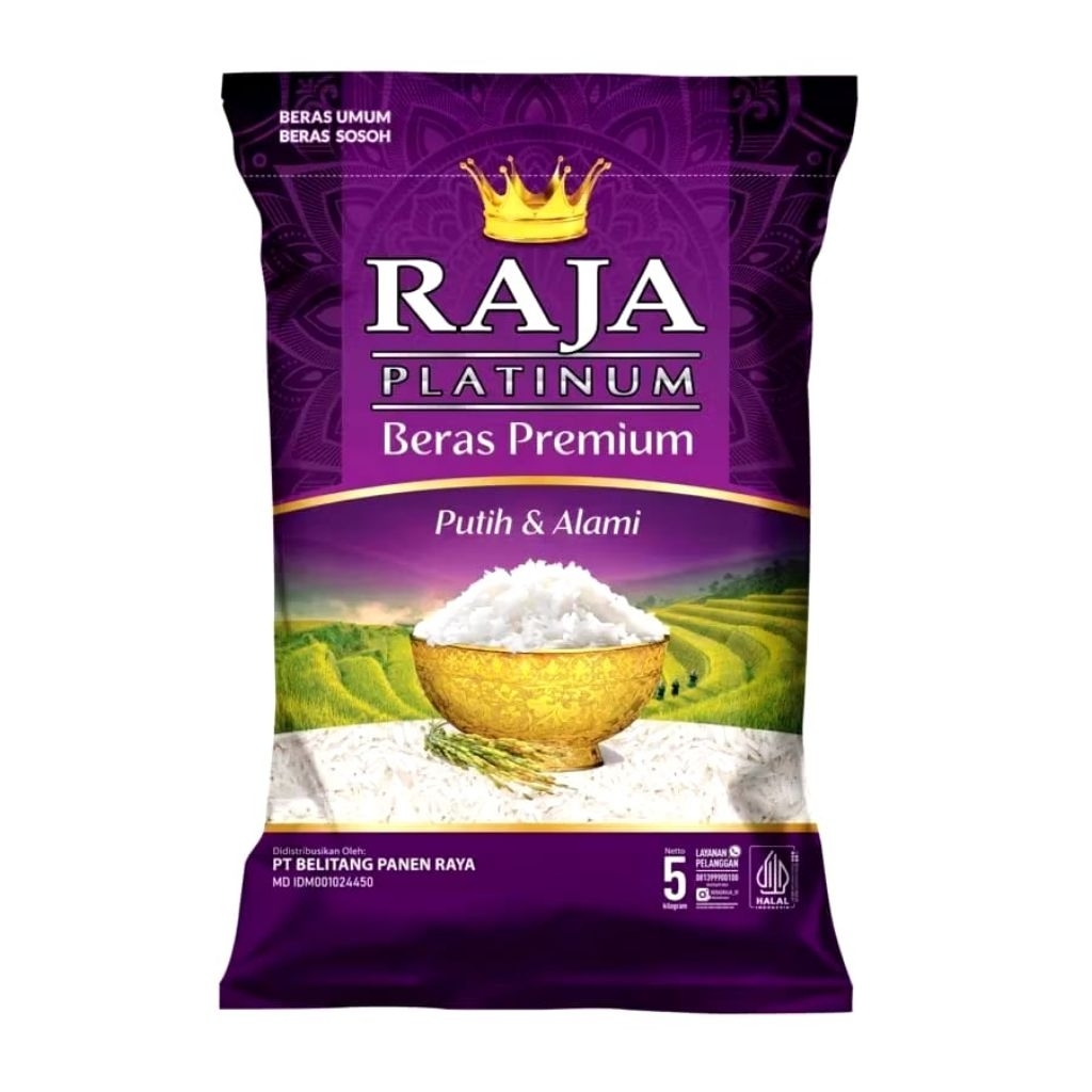 

Beras Premium RAJA berat 5kg harga promo spesial / cek deskripsi