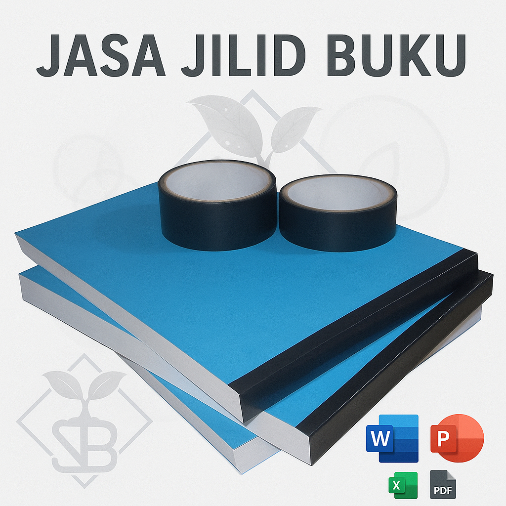 

Jasa Jilid Buku dengan lakban
