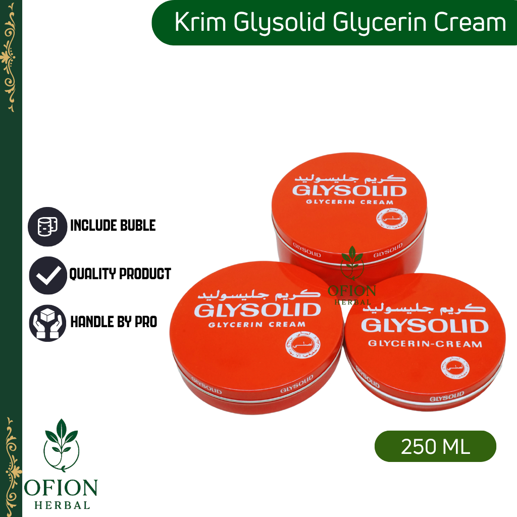 Krim Glysolid Glycerin Cream Berkualitas Original BPOM