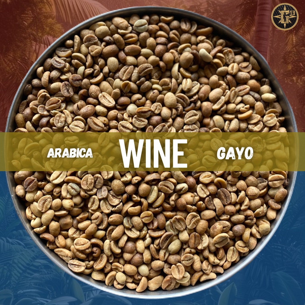 

GREEN BEAN ARABICA KOPI GAYO WINE ARABIKA ACEH 1KG