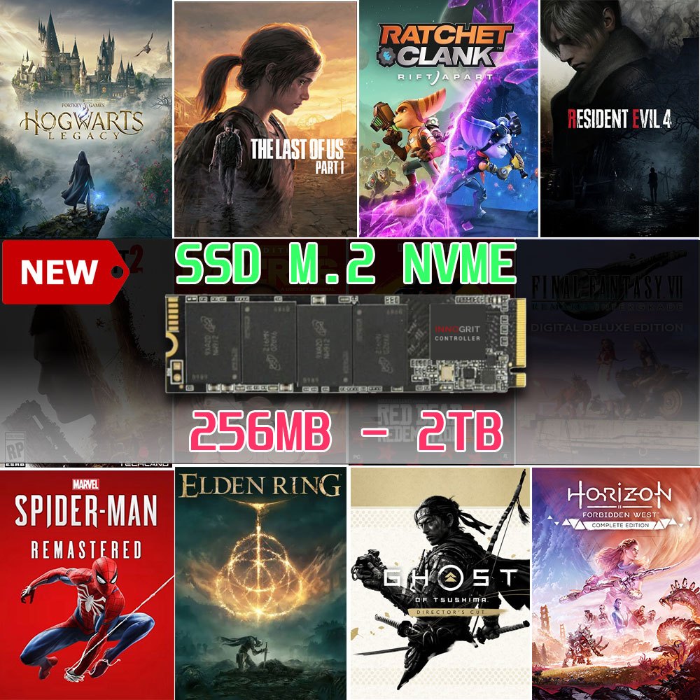 SSD PCIe | M.2 | NVME | Full Game PC